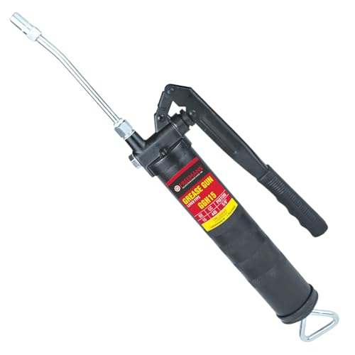 Image of FREEMANS GGH15 Heavy Duty Lever Type Grease Gun with 5 /8 inch Piston | 2gm /Stroke | V-Type Pulling Rod | 4000PSI, Use For Automotive, Industrial, Agriculture, Construction etc.