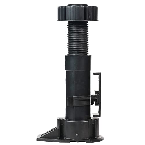 Berta 4-Pack Cabinet Leveler Legs-330 lb Capacity Leg-Adjusts from 4 7/10 - 5 9/10 (120-150 mm) (120-150 mm 4 Pieces)