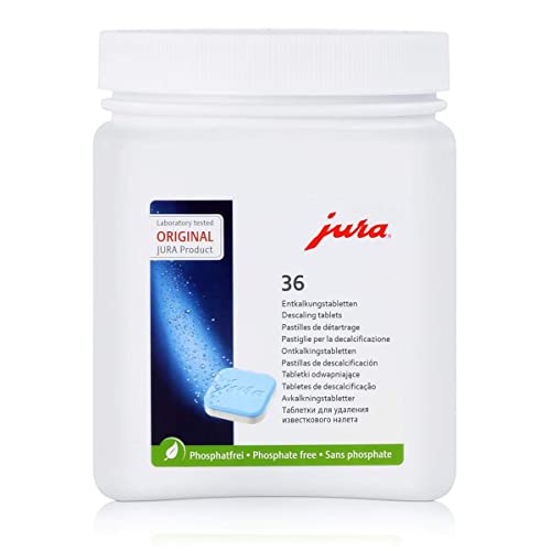 Entkalkungstabletten für Kaffeevollautomaten Jura 201701 – 36 Stück