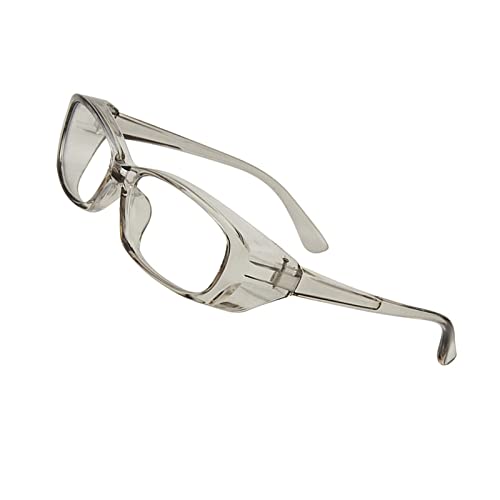 花粉対策メガネ 抗ウィルスコート付 ネイビークリア 花粉 メガネ グレー