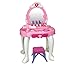 Specchiera Trucco Bambina 3 Anni Trucco di Bambina Bambini Trucchi Sgabello Giocattolo Accessori da Specchiera Specchio Cosmetici Toeletta Regalo Bambine Tavolo Ragazze 1-5 Anni Giochi