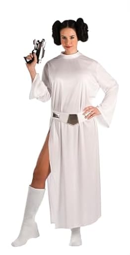 EL REY DEL CARNAVAL, SL Disfraz de Princesa Leia Eco para Mujer M | Ya disponible en tu tienda friki favorita! En mundofriki.es!