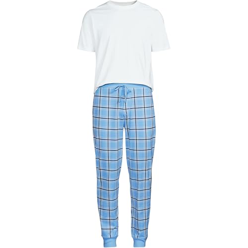 Lands' End Men's Knit Jersey Pajama Sleep Set3