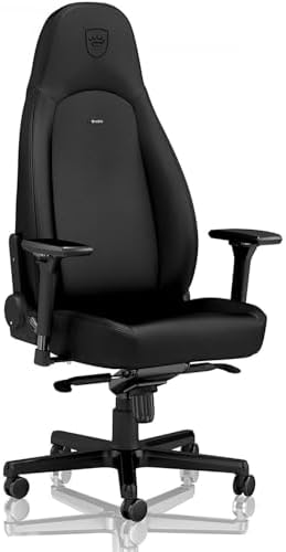 noblechairs Icon Gaming Chair – Office Chair – PU Synthetic Leather – Black Edition: image 1 of 8