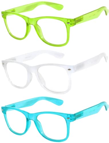 OWL 3 Pack Kids Glow In The Dark Glasses, UV...