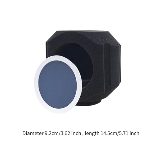 DYNWAVE Microphone Isolation Ball, Protector Profesional para Micrófono, Reduce Efectivamente el Ruido y Espuma Acústica para Estudios y Streaming miniatura 3