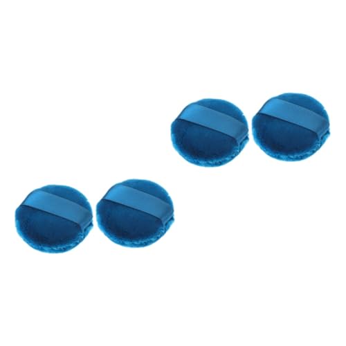 DOITOOL 4stücke Puderquaste Für Make-up Weiche Runde Ersatz-puderpuffs Für Gleichmäßige Anwendung Von Trockenpuder Für Foundation Und Concealer