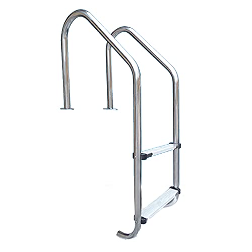 Escalera para piscina BABYCE acero inoxidable 2 peldaños miniatura 1