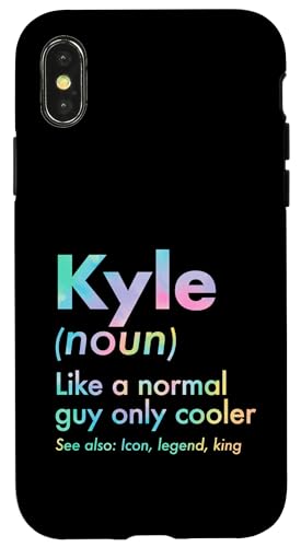 Kyle Like A Normal Guy Only Cooler Legend King �t�@�[�X�g�l�[�� �X�}�z�P�[�X iPhone X/XS �p