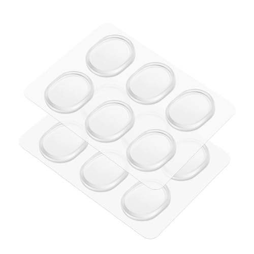 Flexzion Drum Head Dampeners - 12 Pieces Clear Reusable Washable Sticky Silicone Drum Gels for...
