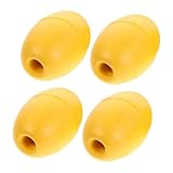 Cabilock 4 Stück Teiliges PVC Bootsanleger Bojen Set Schwimmend Wasserfest für Kajak Yacht Ankermarkierung Erhöhte Sichtbarkeit und Robuste Seilbojen