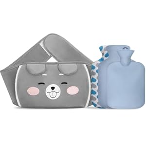 Votoko 3-in-1 Wärmflaschengürtel 1L Smiley