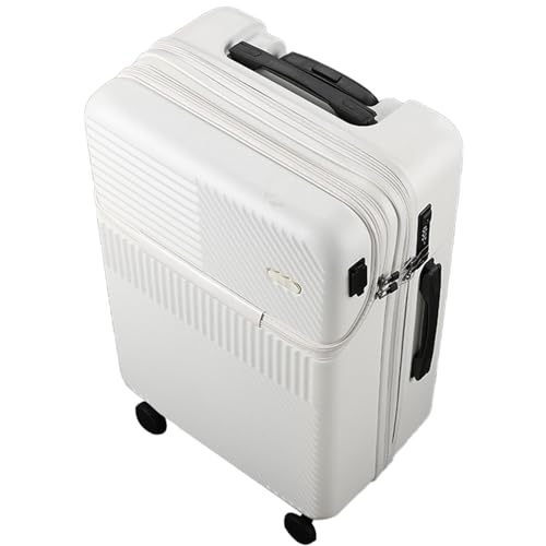 Hard Shell Suitcase, High Resilience, Riot Proof Zipper, Lightweight Luggage, External USB Port