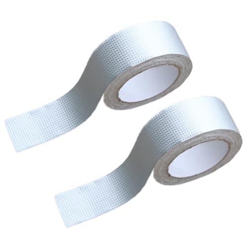 STOBAZA 2pcs Butyl Tape for Roof Patching Foil Leak Repair Tape Weather Resistant for Home Auto and Industrial Use