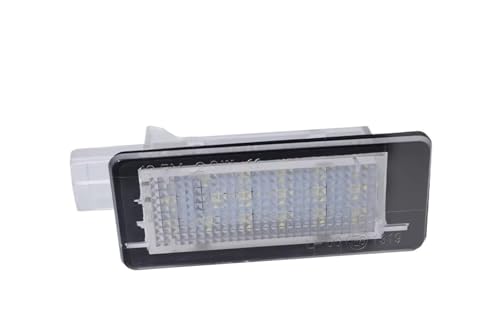 Luces matrícula LED que eliminan la luz amarilla en coches Clio y Latitude