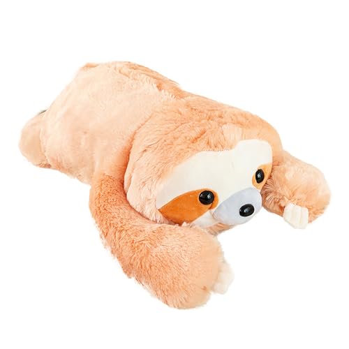 EJK Sloth Plush Toy,Sloth Stuffed Animal, Cute Sloth Plush Pillow, Plush Doll, Birthday, Christmas, Children's Gift, Room Decoration (50CM=19.6IN)