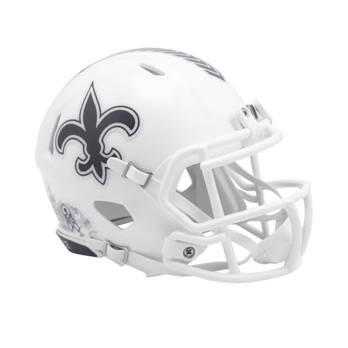 Riddell Speed Mini Casque Saints Salute pour collectionneur