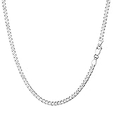 [Suplight] 喜平 ネックレス チェーン メンズ シルバー925 レディース アレルギー 55センチ 3ミリ アクセサリー