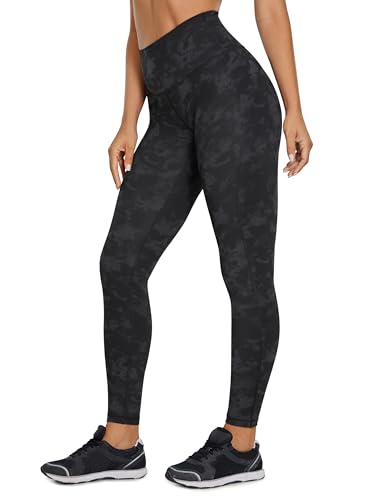CRZ YOGA Ulti-Dry Workout Leggings for Women 25'' - High Waisted Yoga Pants 7/8 Athletic Running Fitness Gym Tights
