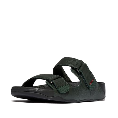 Image of FitFlop Men's Gogh Moc Slide Leather Sandal