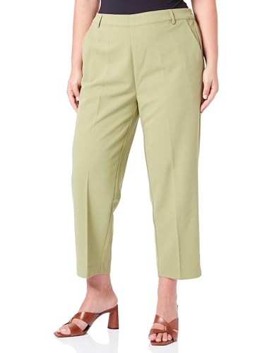 Kaffe Women’s Cropped Trousers – Elastic Waist Pantalones Kaffe Women’s Cropped Trousers – Elastic Waist Pantalones