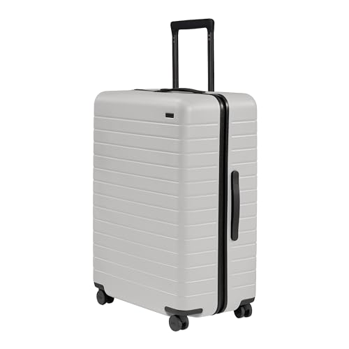 Image of Away Large Checked Luggage - 29-Inch Lightweight Hardside Suitcase with Four WhisperGlide 360 Spinner Wheels, Interior Compression System, TSA-Accepted Lock - Cloud Gray