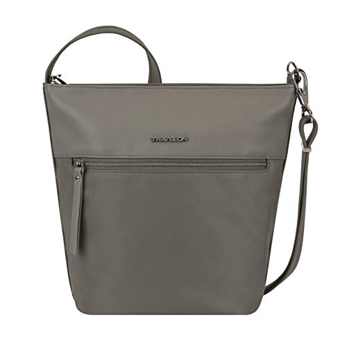 Travelon Bucket Bag, Gray, One_Size (B081DM7VW1) Amazon price tracker