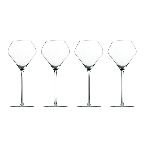Katie Jayne 450ml ‘Tulip’ Beaujolais Wine Glasses Set of 4 | Mout...