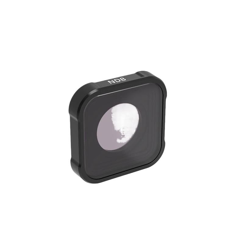 per Gopro Hero 9 10 11 Set di filtri per Lenti UV per CPL ND 8 16 32 64 Immersioni notturne per Star Micro 15X per Protezione per Fotocamera Eyefish droni(ND8)