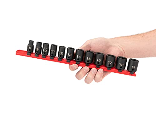 Image of TEKTON 3 /8 Inch Drive Impact Socket Set, 12-Piece | SID91102