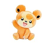 El peluche Pokémon Teddiursa es perfecto para dormitorios acogedores o para llevarlo contigo.