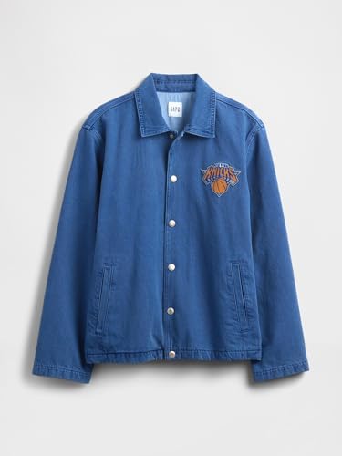 Image of GAP Men's X Nba Team Logo Coaches Jacket