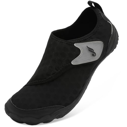 JIASUQI Water Shoes for Women Mens Barefoot Swim Beach Shoes Quick Dry Water Sandals Sneakers for Adults