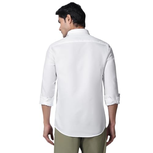 Image of blackberrys Men Solid Shirt with Structured Design, Full Sleeves and Clean Finish | Designed for Office Routine, Workplace Styling and Professional Settings