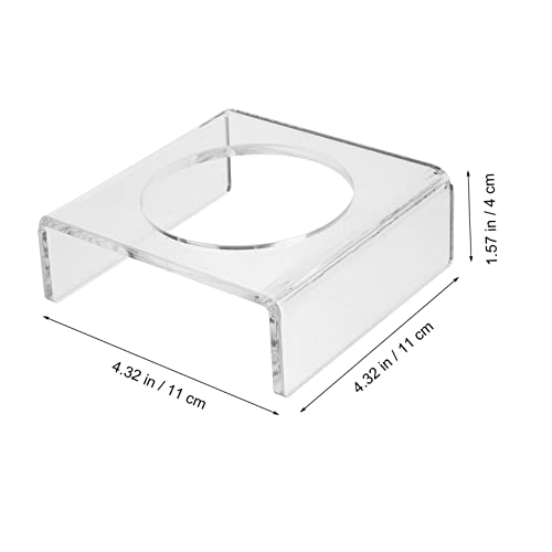 INOOMP 8 Pçs Suporte De Bola De Acrílico Suporte De Bola De Exercício Suporte De Exibição De Futebol