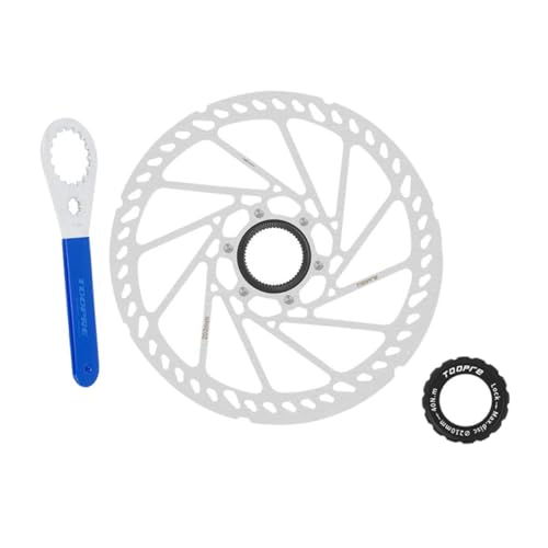 Colaxi Bike Center Lock Brake Disc Rotor, Diameter 203mm