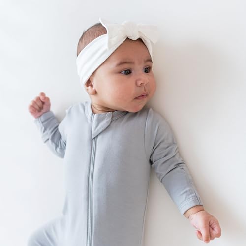 KYTE BABY Rayon Made From Bamboo Bow, (6-12 Months, Cloud)2