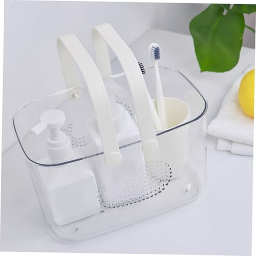 Panier de bain portable pour ranger les accessoires et libérer de l'espace - 4