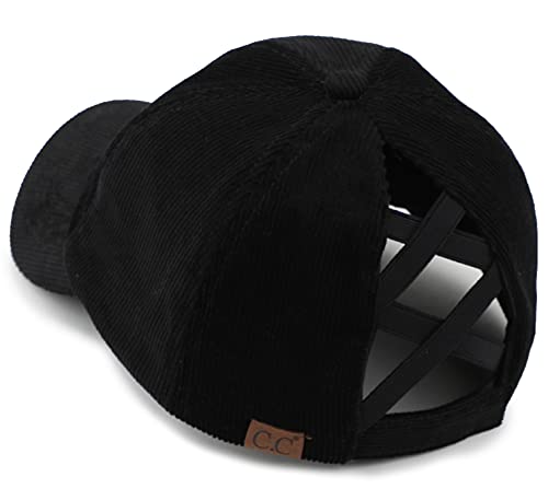 Image of Funky Junque Womens Baseball Cap Dad Hat Ponytail Messy Bun Trucker Ponycap