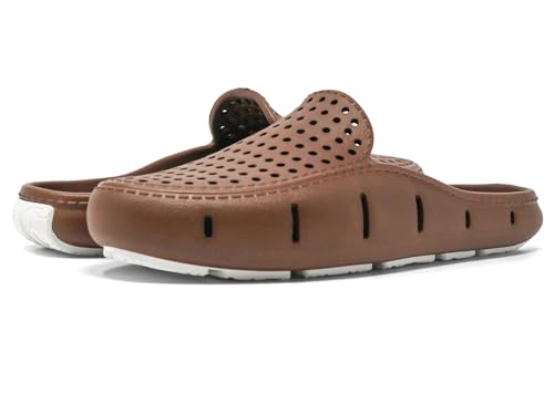Floafers Sunset Slide - Unisex Slides - Sectional Traction - Utility Hole at Heel - Scuff-Proof Rubber Outsole