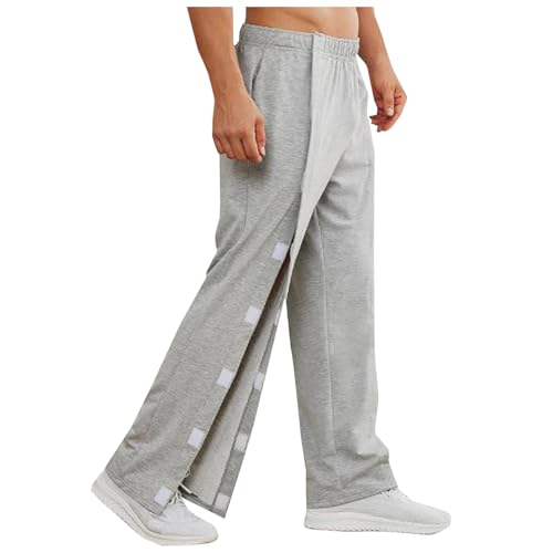 Pantalon post-opératoire homme évitez la douleur de l'habillage avec l'ouverture M