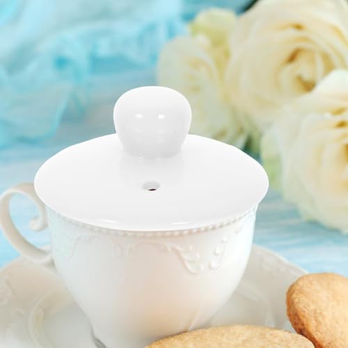 Couvercle de théière chinoise cassé ? Solution céramique blanche universelle - 8