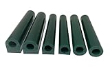 6PCS Ring Wax Hole Tube Green Wax Tube for Jewelry Tool Wax Molding Mould Casting Carving