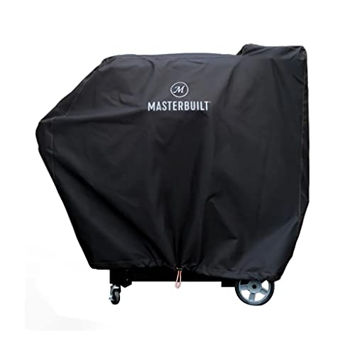 Image of Masterbuilt MB20091220 Gravity Series Grill Rotisserie Kit, Black & MB20080221 Gravity Series 800 Digital Charcoal Griddle, Grill and Smoker Combo Cover, Black & MB20091621 Lump Charcoal 16 Pound