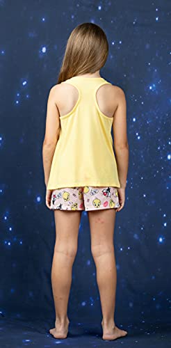 Looney Tunes Girls' Looney Toons Tweety Racerback Pajama Short Set4