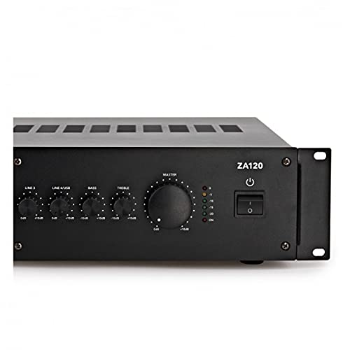 Miniatura 3 de Amplificador Mezclador De Línea De 100v Con Bluetooth Subzero - 120w Rms