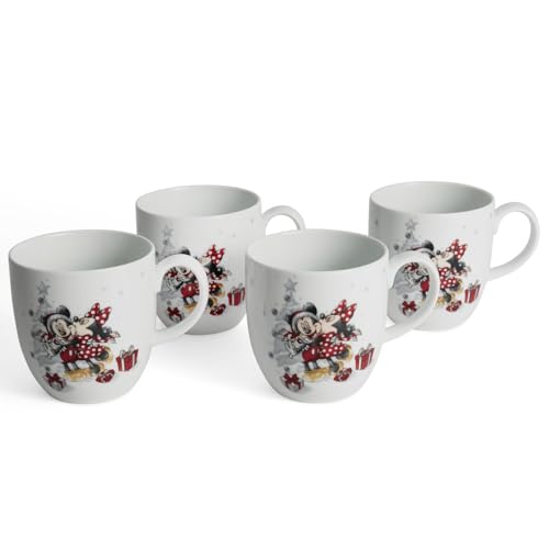 Fyrklövern Disney Winter-Kollektion Kaffeebecher 35cl aus Porzellan |...