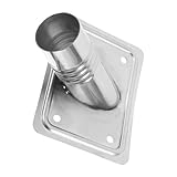 Alipis Hochleistungs Besenstiel Endadapter aus Metall 1 zoll Gewindeverbindung für Teleskopstangen Universeller Mopp und Besenstiel Übergangsadapter Stabile Befestigung