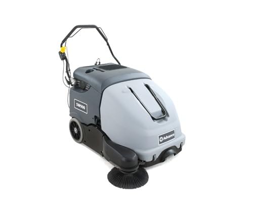 TTS Products NILFISK SW900 Battery Operated Walk Behind Sweeper for Both Indoor and Outdoor 56383323