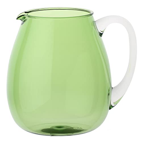 Uso pratico e facile manutenzione: Ideali per servire acqua, tè freddo, succhi o cocktail, queste brocche si prestano bene sia per l'uso quotidiano che per occasioni speciali. Grazie alla loro robustezza, sono perfette anche per picnic o cene all’aperto. Sono semplici da pulire: possono essere lavate a mano con acqua e sapone, mantenendo così la brillantezza e la trasparenza dell’acrilico. Si raccomanda di evitare l’uso della lavastoviglie per preservare l’integrità del materiale nel lungo periodo.